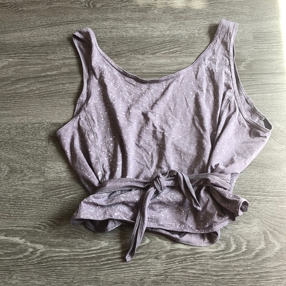 Lululemon Its a Tie tank Splatter Dye Dusty Dawn 6 - Picture 6 of 9